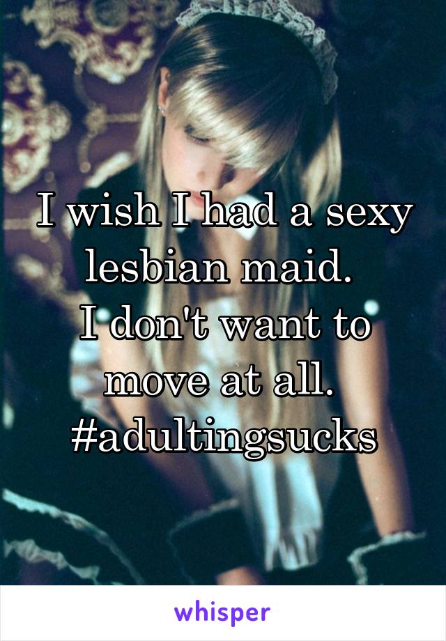 Sexy Lesbian Maid